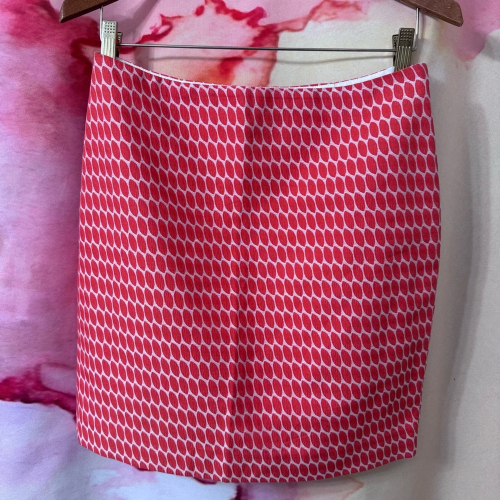 Ann Taylor Patterned Pencil Skirt